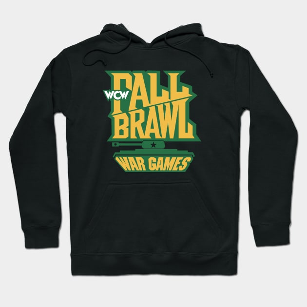 WCW Fall Brawl War Games Hoodie by Authentic Vintage Designs